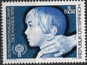 1979 Austria  Child and IYC Emblem  SC #1110 Mint