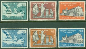 VATICAN 304-9 MNH BIN $2.00