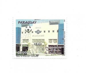 PARAGUAY 2007 INAUGURATION OF NEW STADIUM NICOLAS LEOZ FOOTBALL MINT NH