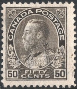 Canada SC#120 50¢ King George V (1912) Used