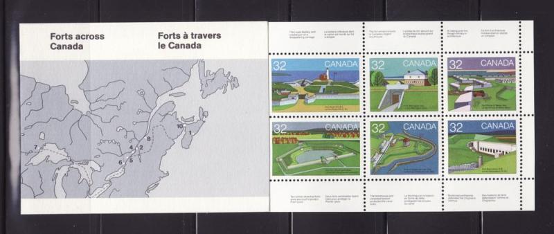 Canada 992a Complete Booklet Set MNH Views