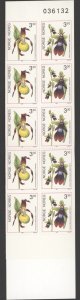 1992 Norway Scott #973a - Orchids, Complete Booklet MNH