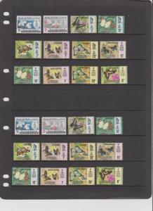 Malaysia 3 Pages MNH, Mint and Used Stamps