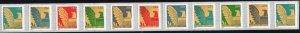 Scott #3801b (2003) Eagle Statues 11 Stamp Coil (PNC11) - MNH #2