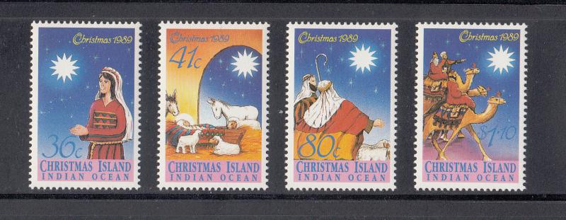 Christmas Island Scott #242-245 MNH