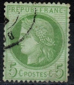 France #53  F-VF Used CV $7.50 (X1950)