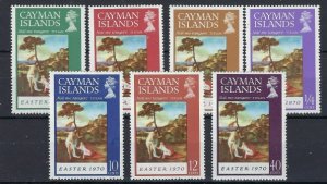 Cayman Is 251-57 MNH 1970 Christmas (an8340)