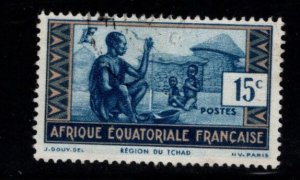 French Equatorial Africa Scott 39 Used