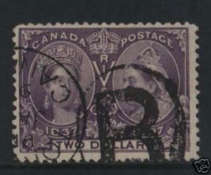 Canada #62 Used With Nice Cancel