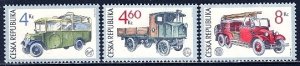 Czech Rep.; 1997: Sc. # 3024-3026: MNH Cpl. Set