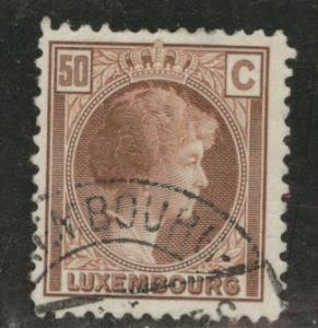 Luxembourg Scott 170 Used from 1926-35 stamp set