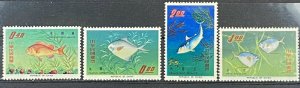 ZAYIX - 1965 China #1454-1457 - MH - Marine Life - Fish
