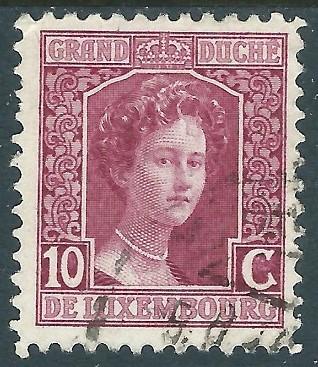 Luxembourg, Sc #97, 10c Used