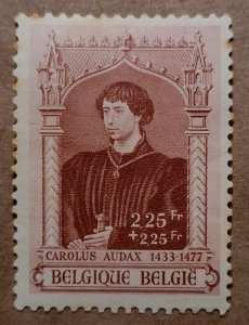 Belgium #B300 2.25fr+2.25fr Charles the Bold MHR (1941-42)