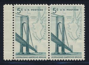 1258 MNH Verranzanno Bridge gutter snipe