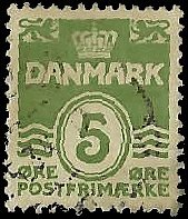 DENMARK   #223 USED (3)