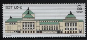 Estonia 2013 MNH Sc 737 1.10E Estonia Theater and Concert House, Tallinn 100t...