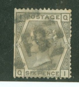 Great Britain #62 Used