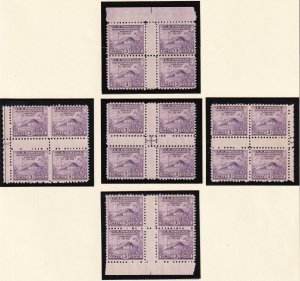 1935 Sc 752 Newburgh Farley all gutter block positions PREMIUM set NGAI (Y1