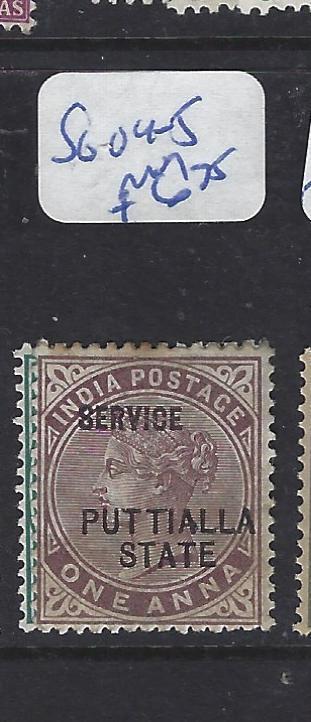 INDIA PATIALA  (P1012B) QV SERVICE 1/2A-1A  SG O4-5  MOG