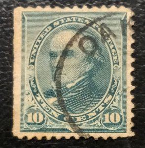 US #226 VF/XF Used 10c Green 1890