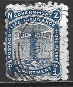 COLLECTION LOT 21740 NEW ZEALAND #OY12 1906 CV+$29