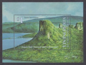 MICRONESIA - 1993 SOKEHS ROCK - DIAMOND HEAD OF MICRONESIA - MIN/SHT MNH