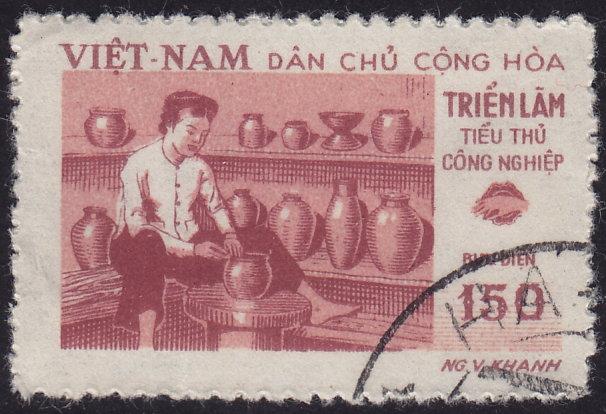 Vietnam (North) - 1958 - Scott #73 - used - Potter