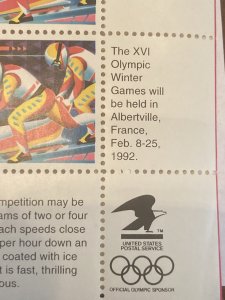 Winter Olympics 2615a Mint Sheet