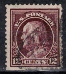 USA - Scott 417 VF-XF w/ Registry Cancel