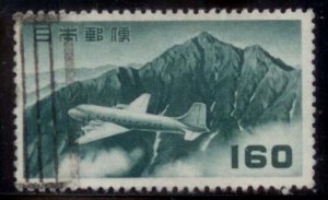 Japan 1952 SC# C38 Plane Used E173