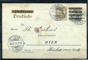 Germany Postal Stationary Card 1907