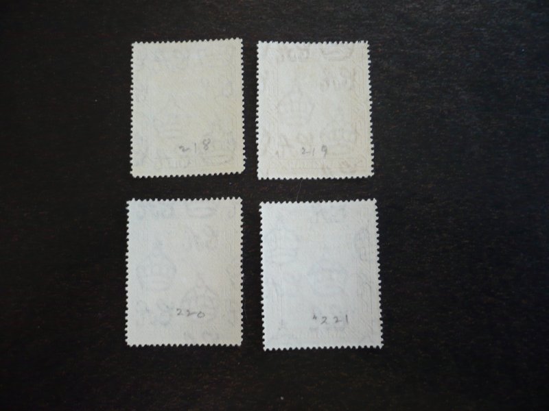 Stamps - Zanzibar - Scott# 218-221 - Mint Never Hinged Set of 4 Stamps