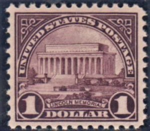 US 571 VF Mint NH cv $75