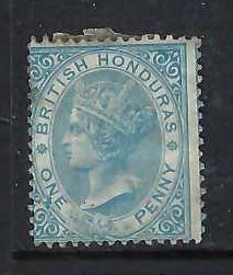 BRITISH HONDURAS 1 MOG VICTORIA Y448