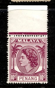 Malaya-Penang Stamp #35 MINT OG NH XF SINGLE - POST OFFICE FRESH