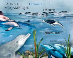 Mozambique - Seals -  Stamp Souvenir Sheet 13A-766