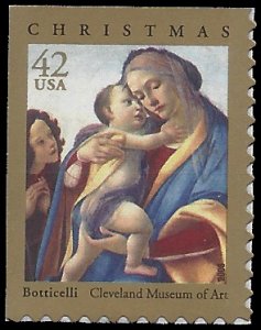 #4359 42c Madonna and Child Booklet Single 2008 Mint NH