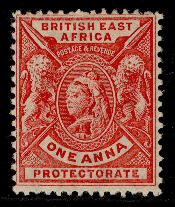 BRITISH EAST AFRICA QV SG66, 1a carmine-rose, M MINT. Cat £18.