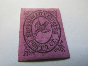 US Local Stamps, Scott # 28L4, N.Y. BROOKLYN CITY EXPRESS POST 2C, MH Dist.OG,