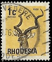 RHODESIA   #328 USED (1)