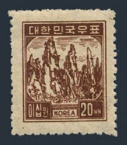 Korea South 102, MNH. Michel 51. Diamond Mountains, 1949.