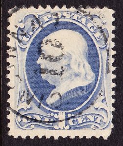 Scott 182, Used, Cincinnati CDS with 10