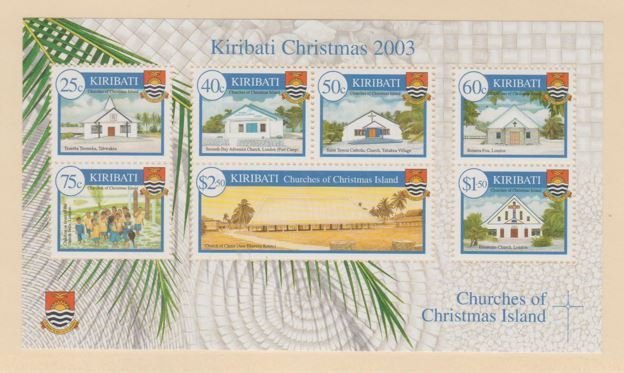 Kiribati Scott #841a Stamp - Mint NH Souvenir Sheet