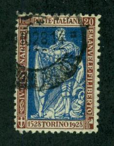 Italy 1928 SC# 201 U SCV(2014) = $16.00