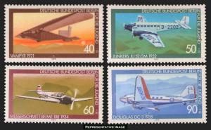 Germany Scott 9NB153-9NB156 Mint never hinged.
