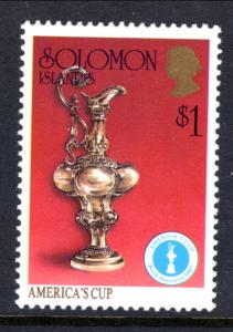 Solomon Islands 570h Sailboats MNH VF