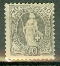 Switzerland 84 mint trace of original gum CV $310