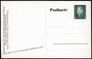 Germany 1930 Oberammergau Bavaria Passionspiel Private GSK Postal Card Cov 68571