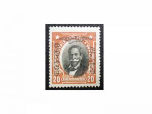 CHILE STAMP YEAR 1928 - 29. SCOTT # C6. UNUSED. OVERPRINTED